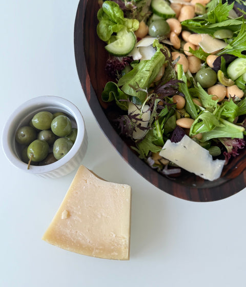 Green Salad with Castelvetrano Olives