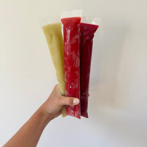 Homemade Berry Freezies