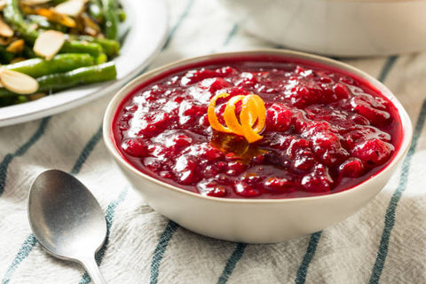 Cranberry Sauce with Maple and Orange