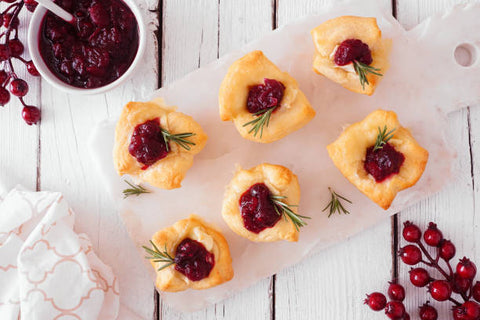 Cranberry Brie Bites