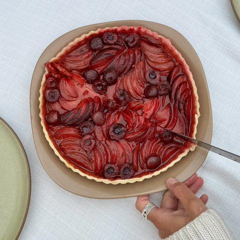 Kaley's Cherry Plum Tart