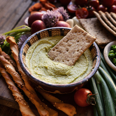 Stove Top Zucchini Hummus