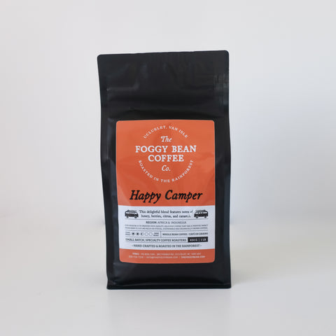 Coffee, Happy Camper, 1lb, Whole Bean