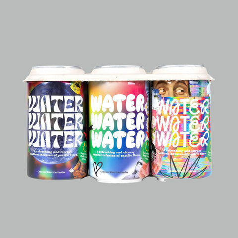 Water Water Water, Sparkling Water, 6 pack, Tofino Brewing Co.