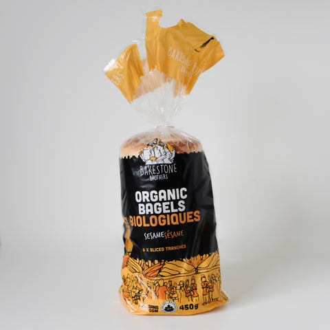 Bagels, Sesame, Organic, 6ct
