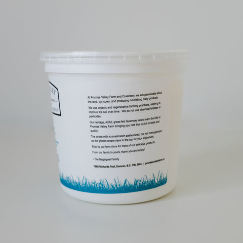 Yogurt, Plain, Organic, 625gr, Promise Valley Farm