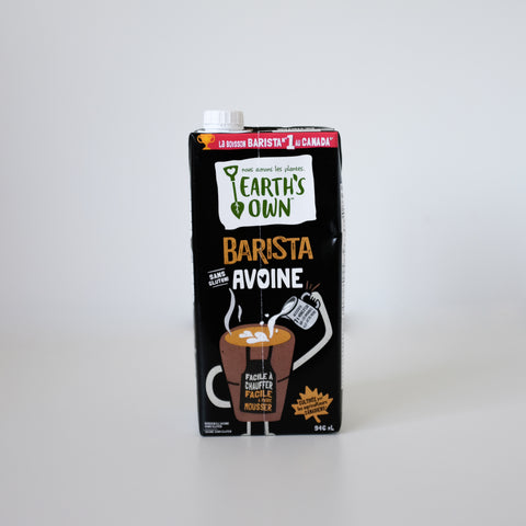 Oat Milk, Barista, Full Case 12x946ml, Earth's Own