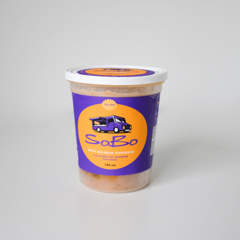Chowder, Wild Salmon, Frozen, 750ml