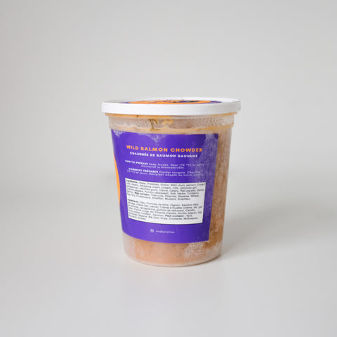 Chowder, Wild Salmon, Frozen, 750ml