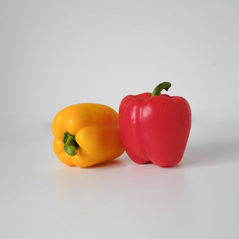 Pepper, Red & Yellow, 2 ct, Hot House, B.C.