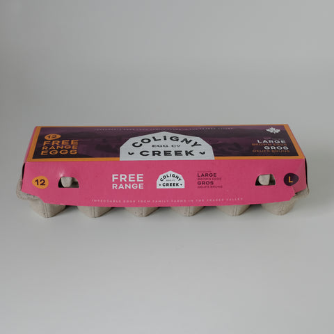 Eggs, L/XL, 1dz, Free Range , Coligny Creek Farm