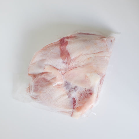 Chicken Thighs, Frozen, $9.99 per pound, 4 thighs Approx 1.75lbs per order