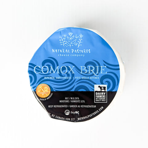 Cheese, Comox Brie, 200gr, Natural Pastures