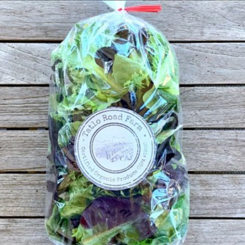 Salad Greens, Organic, 0.5lb, Tatlo Road Farm