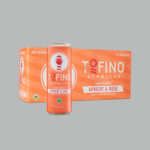 Kombucha, Apricot and Rose, Organic *Full Case*