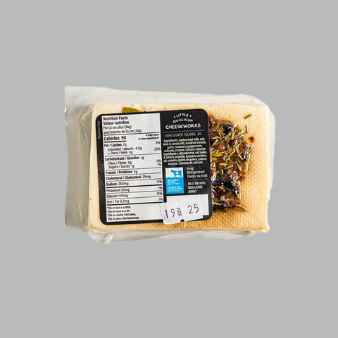 Cheese, Sunshine Feta, 210gr, Marinated Feta, Little Qualicum Cheese