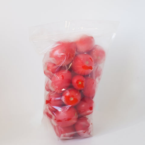 Tomatoes, Roma, 5lb, #2's , Frozen, Whole & Bagged, Lina's Garden