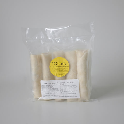 Spring Rolls, Prawn & Mushroom, 5 pieces, Frozen, Osom