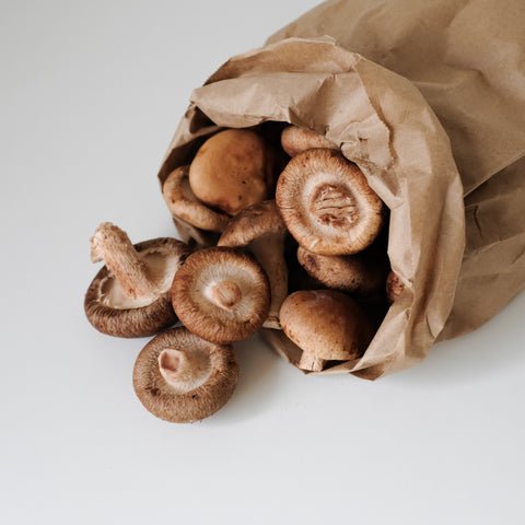 Mushrooms, Shiitake, Organic, 1lb, Ponderosa Mushrooms