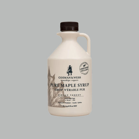 Maple Syrup, Dark Amber, 1L, Organic