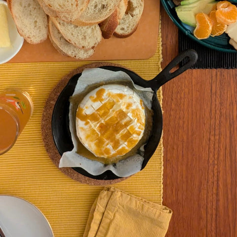 Hot Spicy Baked Brie