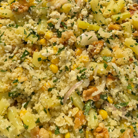 Grilled Corn Couscous