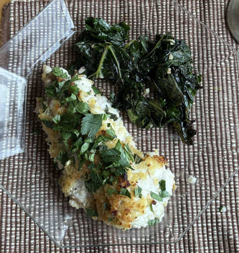 Crusted Ling Cod
