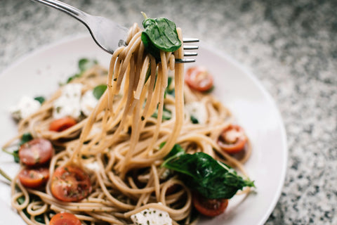 Super Simple Spaghetti with Fresh Tomatoes and Basil
