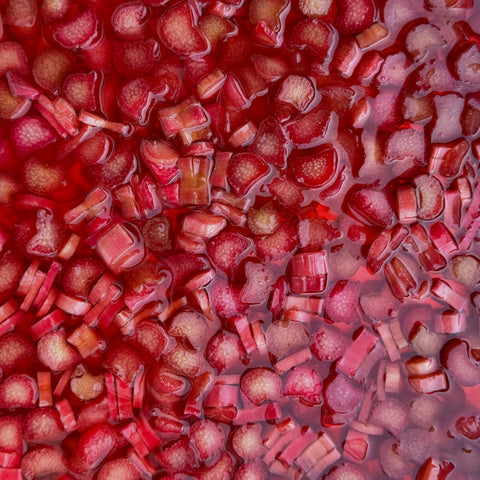 Poached Rhubarb