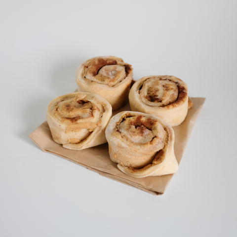 U-Bake, Cinnamon Buns, 4 ct, Frozen, Chef Ron's Kitchen
