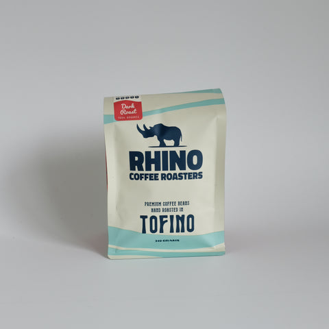 Coffee, Dark Roast, 340gr, Whole Bean, Rhino Coffee