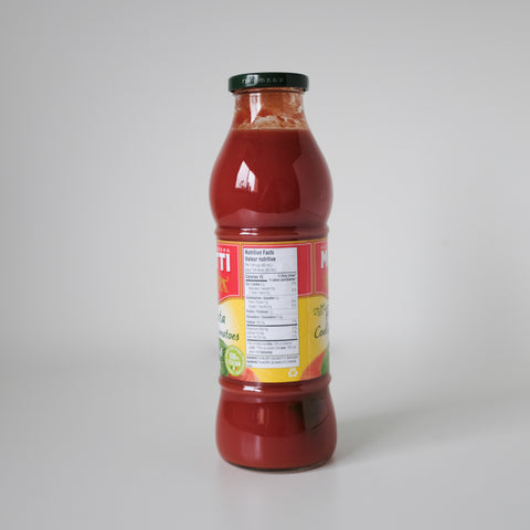 Passatta, Tomato with Basil, 670 ml, Mutti