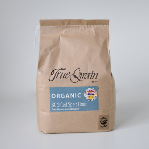 Flour, Spelt, 2kg, Organic, Stone Milled, True Grain