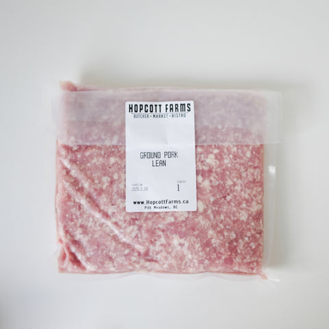 Pork, Ground, 1lb, Frozen, Johnston's Pork