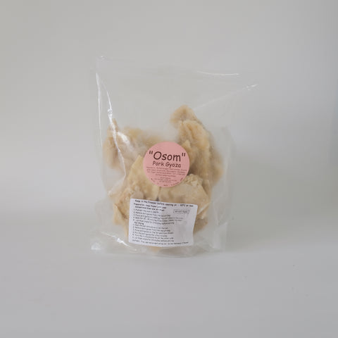 Gyoza, Pork, 12 pieces,  Frozen, Osom