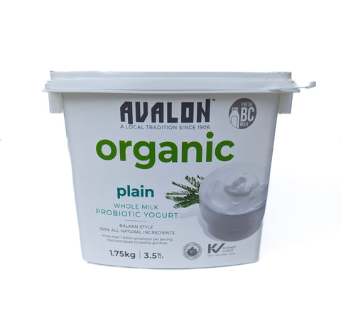 Yogurt, Plain, Organic, 1.75kg, 3.5%
