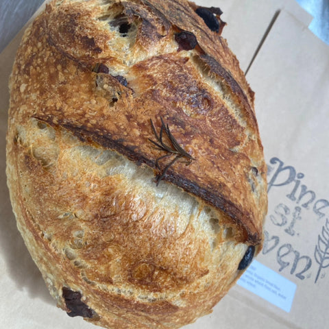 Bread, Kalamata Olive & Rosemary, 1 loaf, Pine St Oven