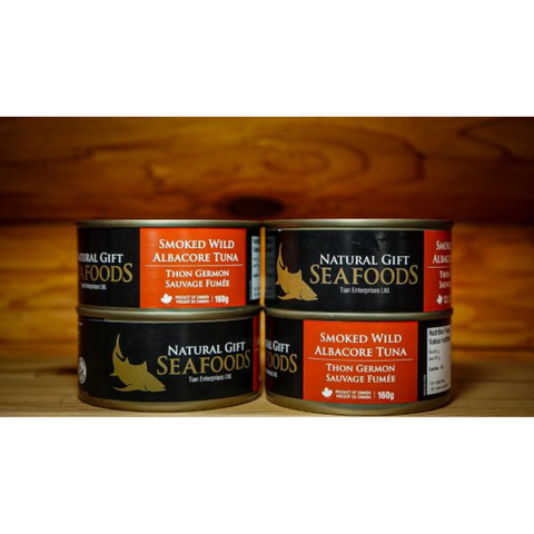 Tuna, Canned and Smoked Albacore, 1 can