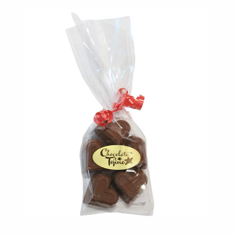 Semi Sweet Chocolate, Vegan, Valentines Heart Bag, 5ct, Chocolate Tofino
