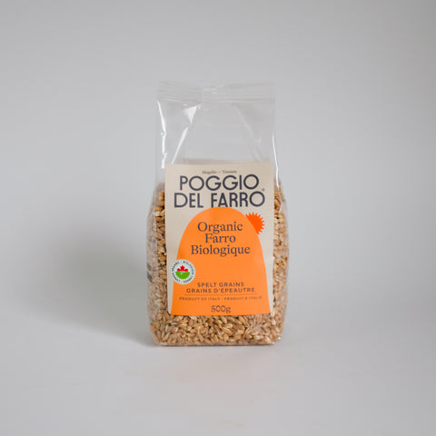 Farro, Organic Spelt Grain, 500gr, Poggio