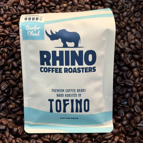 Coffee, Surfer Blend, 340gr, Whole Bean, Rhino Coffee