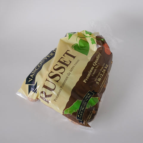 Potatoes, Russet, 5lb Bag, Echo Valley