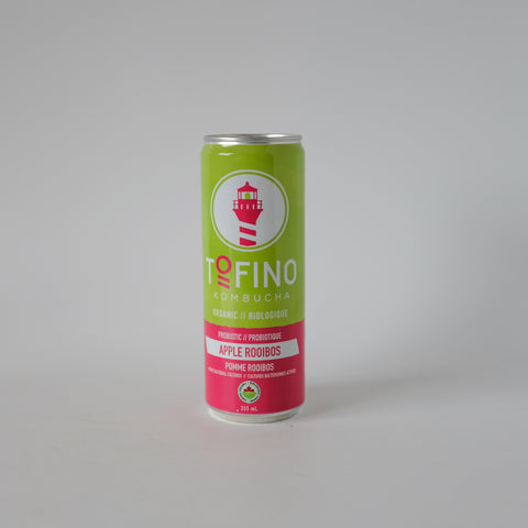 Kombucha, Probiotic Apple Rooibos, 24x355ml, Organic, Tofino Kombucha