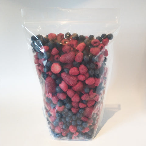 Triple Berry Blend, Frozen, 4.5lb, Blueberry, Raspberry & Strawberry, Krause Berry Farm