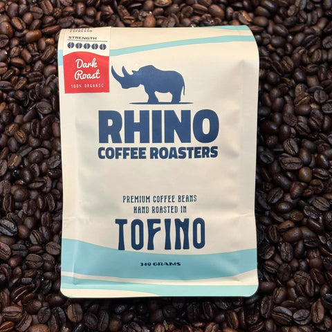 Coffee, Dark Roast, 340gr, Whole Bean, Rhino Coffee